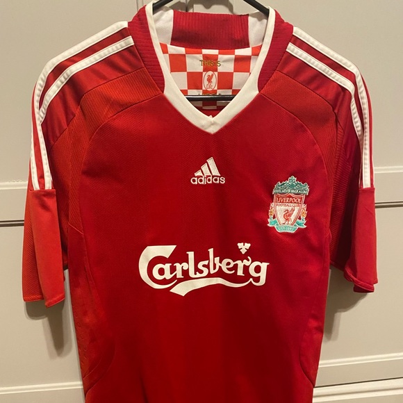 Adidas Liverpool Carlsberg jersey size medium